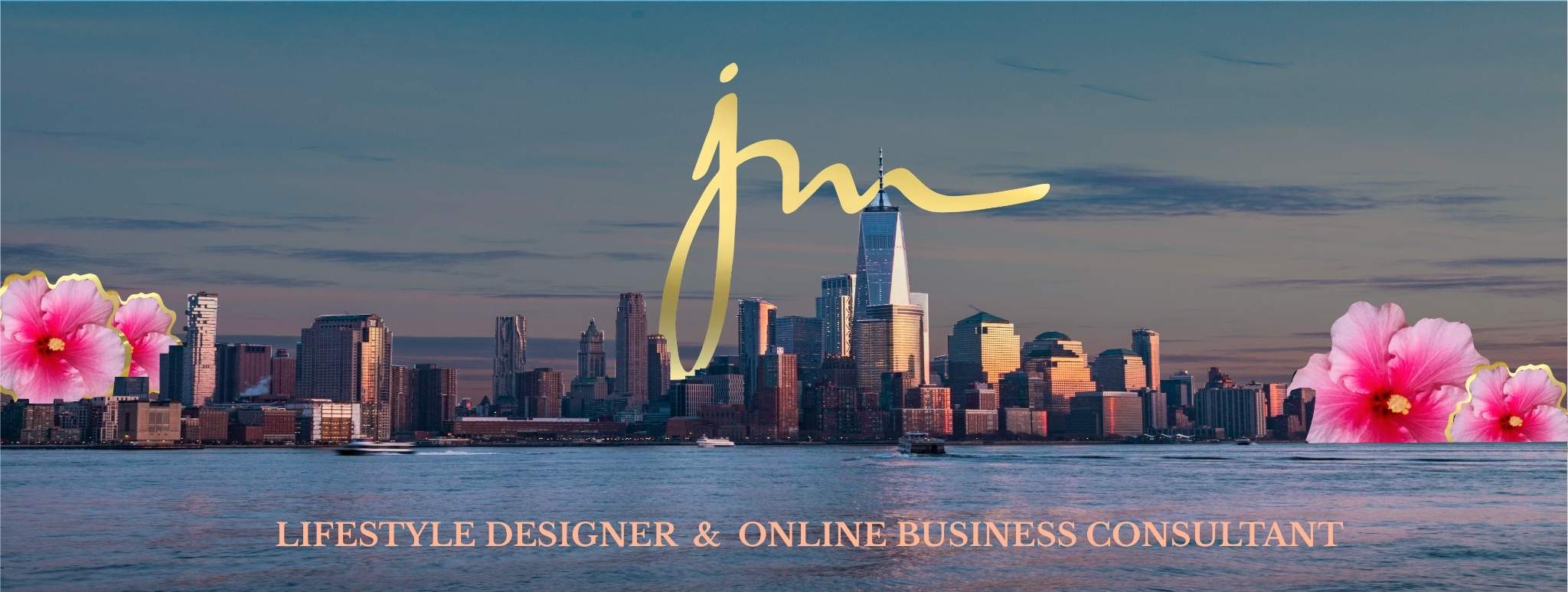 Joselyn Martinez Blog Banner NYC view and Logo